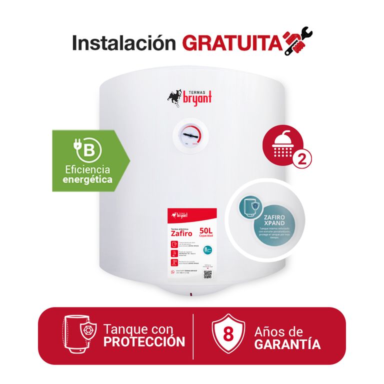 Terma Eléctrica 50L Zafiro
