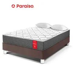 PARAISO - Cama Su Majestad De Lujo 2 Plazas Chocolate