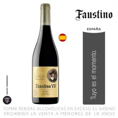 FAUSTINO - Vino Vii Semi Crianza Botella 750 mL