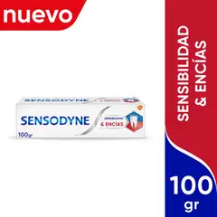 SENSODYNE - Crema Dental Sensibilidad y Encías Envase 100 g