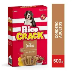 RICOCRACK - Galletas Perros Adultos Cordero Caja 500 g