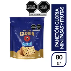 GLORIA - Panetón Mini Bolsa x 80 g