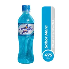 ELECTROLIGHT - Bebida Rehidratante Mora Botella 475 mL