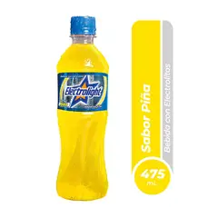 ELECTROLIGHT - Bebida Rehidratante Piña Botella 475 mL
