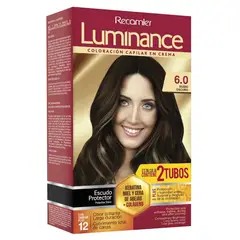 LUMINANCE - Tinte Doble Tubo Tono 6.0 Rubio Oscuro