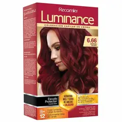 LUMINANCE - Tinte Doble Tubo Tono 6.66 Marrón Rojizo