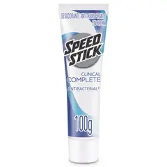 SPEED STICK - Desodorante Clínico en Crema Antibacterial Envase 100 g