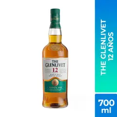 THE GLENLIVET - Whisky 12 Años Botella 700 mL