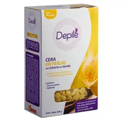 GENERICO - Cera Depiladora Depile Perlas Vainilla Caja 200 g