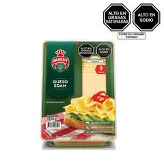 BRAEDT - Queso Edam en Láminas Empaque 180 g