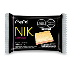 COSTA - Wafer Nik Fresa Sixpack 162 g