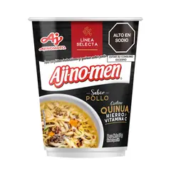 AJINOMOTO - AJINOMEN VASO SABOR POLLO CON QUINUA 57 GR