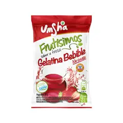 UMSHA - Gelatina Bebible Frutisimos Fresa Sobre 20 g
