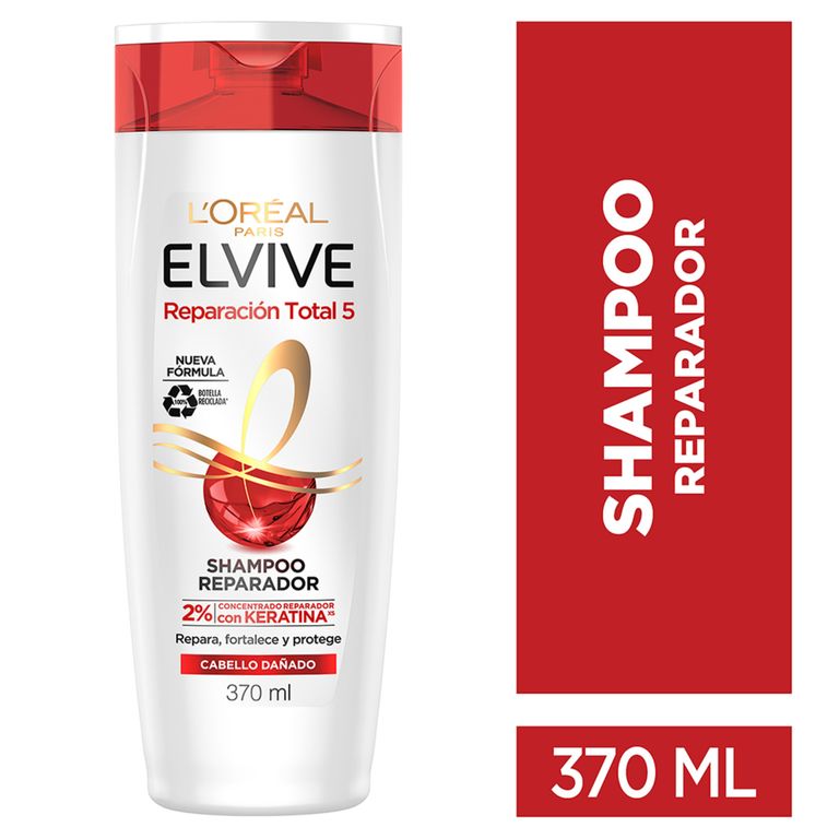 Shampoo Reparación Total 5 Botella 370 mL