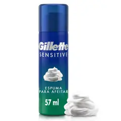 GILLETTE - Espuma de Afeitar Sensitive Envase 56 g