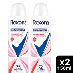 REXONA - Antitranspirante en Spray Tono Perfecto Empaque 2 Und