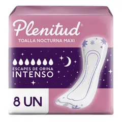 PLENITUD - Toalla Incontinencia Intensa Femme Empaque 8 Und
