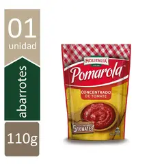 MOLITALIA - Puré Tomate Concentrado Pomarola Doypack 110 g