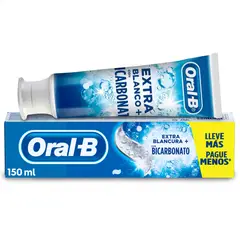 ORAL B - Crema Dental Extra Blanco Caja 150 mL