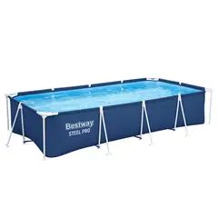 BESTWAY - Piscina Estructura Rectangular 400x211x81 cm