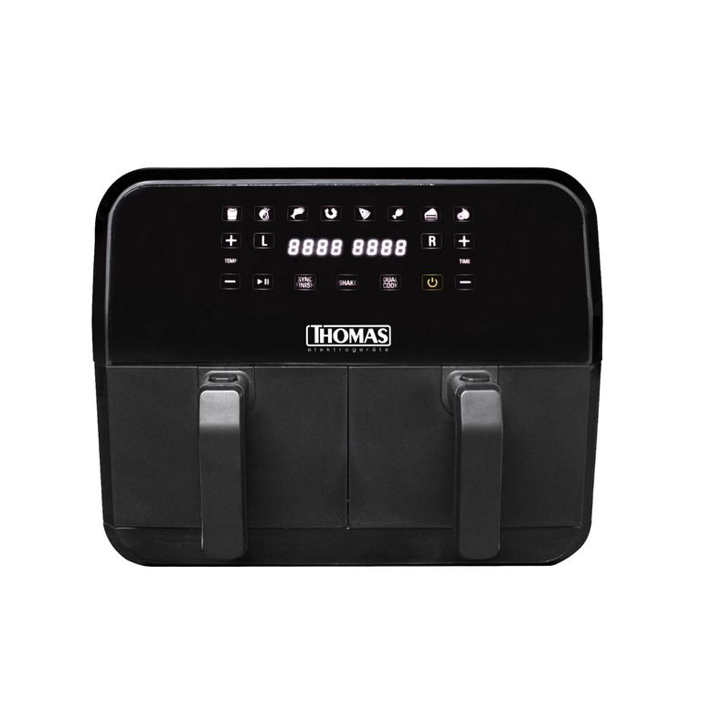 FREIDORA DE AIRE DIGITAL 8LT 2 CANASTAS