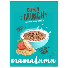 MAMALAMA - Cereal Quinua Crunch Cacao y Maca Caja 240 g
