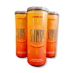 CANDELARIA - Cerveza Sunset Sessions Pack 4 Latas 355 mL