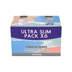 TOTTUS - Pañuelos Ultra Slim Caja 60 Und