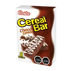 COSTA - Barras de Cereal Cereal Bar Chocolate Caja 8 Und