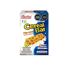 COSTA - Barras de Cereal Cereal Bar Chips Caja 8 Und