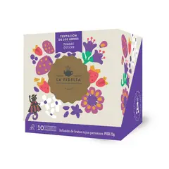 LA FIDELIA - Infusión Frutos Rojos Tentación Andes Caja 10 Sobres