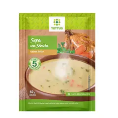 TOTTUS - Sopa con Sémola Empaque 62 g