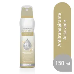 TOTTUS - Antitranspirante en Spray Mujer Aclarante Envase 150 mL