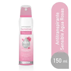 TOTTUS - Antitranspirante en Spray Mujer Sensitive Agua de Rosas Envase 150 mL