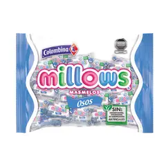 COLOMBINA - Marshmallows Osos Millows Bolsa 250 g