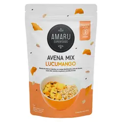 AMARU SUPERFOODS - Avena Mix Lucumango Empaque 400 g