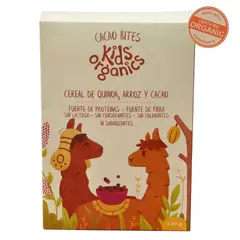 KIDS ORGANICS - Cereal Orgánico Cacao Bites Kids Organic Caja 240 g