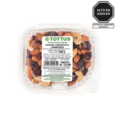 TOTTUS - Cocktail Nueces y Cranberries Envase 200 g