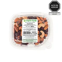 TOTTUS - Frutos Secos Pasión Mix Envase 200 g
