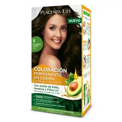 PLACENTA LIFE - Tinte Tono 5 Castaño Claro
