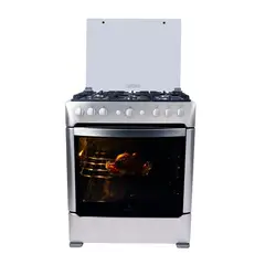 INDURAMA - Cocina 32" 6 Hornillas con Hierro Fundido Parmazafiro