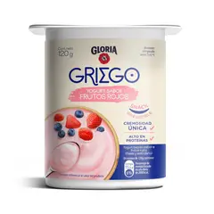 GLORIA - Yogurt Griego Frutos Rojos Envase 120 g