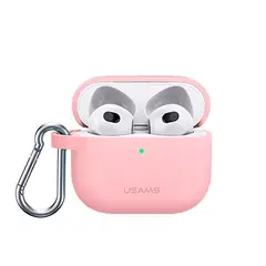 USAMS - CASE AIRPOD 3 CON LLAVERO ROSADO