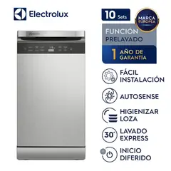 Electrolux - LAVAVAJILLAS 10 SETS EHFE10T2MSBUS