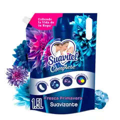 SUAVITEL - Suavizante Complete Fresca Primavera Botella 1.5 L