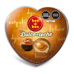 BON O BON - POTE CORAZON DULCE LECHE BOB 105G