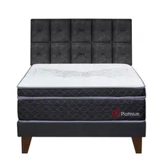 FORLI - Dormitorio Europeo Platinium Queen + Cabecera