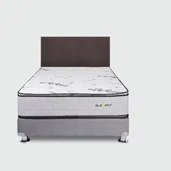 EL CISNE - Dormitorio Element Pillow Top Pocket 2 Plazas