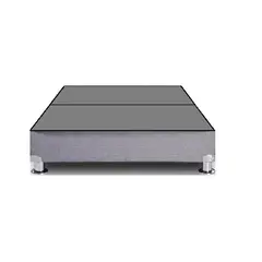 EL CISNE - Base Tarima Cisne Chambray Gris Queen