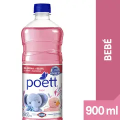 POETT - Limpiador Bebé Botella 900 mL